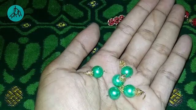 DIY | Cara Membuat Bros Dagu Juntai Anggur Pohon Natal (Christmas Tree)
