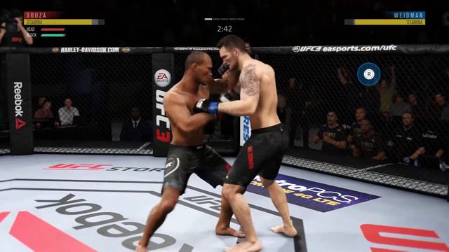 EA UFC 3: Ranked Online: Ronaldo 