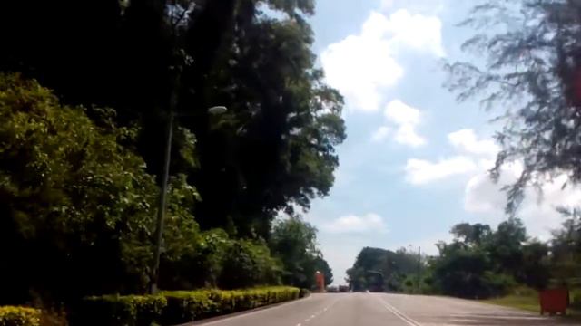 Driving to 3rd miles Port Dickson, Malaysia смотреть онлайн