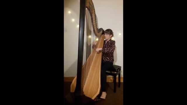 Misty - Erroll Garner/Ella Fitzgerald harp cover смотреть онлайн