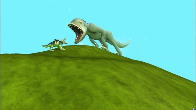 SCP-682 vs Behemoth | Giant Horror Battle [S1E11] | SPORE смотреть онлайн