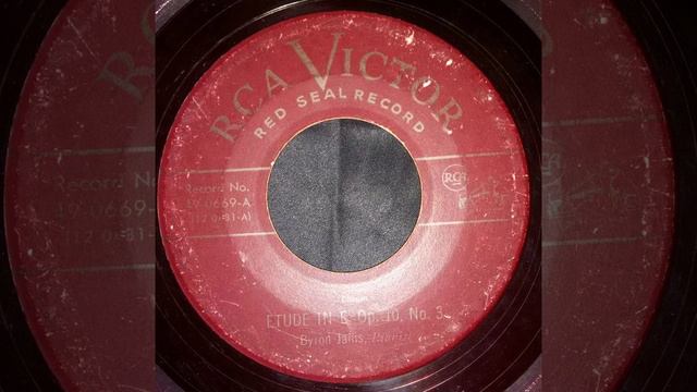 (Unrestored) Frédéric Chopin, Byron Janis – Etude In E, Op. 10, No. 3