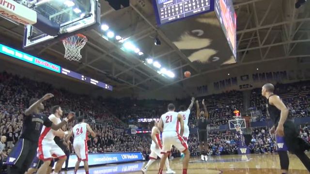 Gilles Dierickx dunks against Arizona смотреть онлайн
