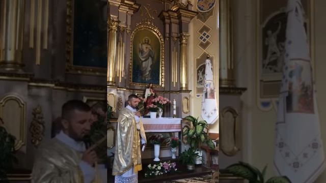 Проповідь о.Павло Конарський: «Пресвяте Серце Ісуса, царюй в наших сім’ях!» смотреть онлайн