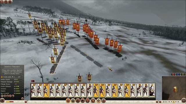 ROME 2 TOTAL WAR: Sparta Vs Rome (pike spam vs sword spam) смотреть онлайн