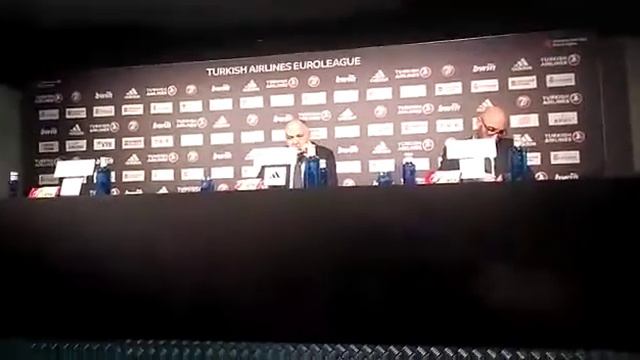 Declaraciones Pablo Laso tras derrota ante Zalgiris смотреть онлайн