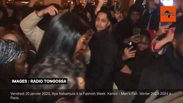 Vendredi 20 Janvier 2023, Aya Nakamura à La Fashion Week Kenzo à Paris