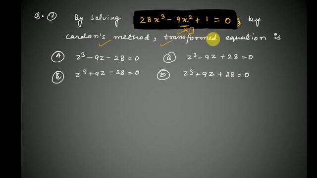 Q.1] Cardon's method based objective questions смотреть онлайн