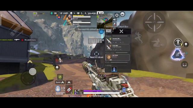 18 KILLS AND 4208 DAMAGE IN LAGGING SMARTPHONE #apex legends # APEX LEGENDS MOBILE 📱 смотреть онлайн
