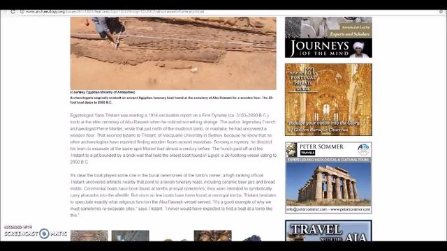 The Cover-Up Mounts & Egyptology Crumbles