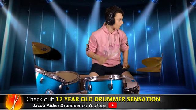 Jacob Aiden Drummer performs SICKO MODE by Travis Scott смотреть онлайн