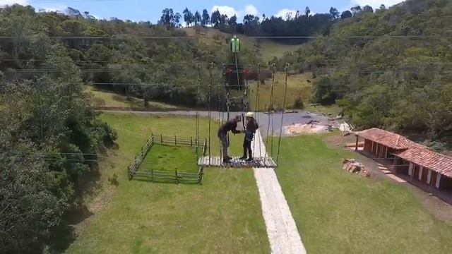 BUNGEE EXTREMO AVENTURA PARK VILLA DE LEYVA смотреть онлайн