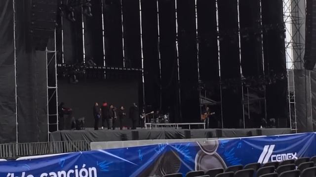 Prueba de sonido Miguel Bosé, Pachuca 14 02 2014 смотреть онлайн