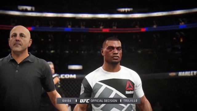 EA SPORTS™ UFC® 2: Sakuraba Gets Beat Up By Jared Rosholt :[ - Online Gameplay