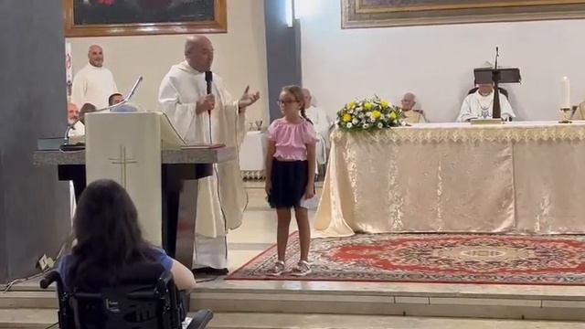 Saluto Del Nuovo Parroco Don Calogero Sallì Alla Comunità Della Trasfigurazione Palma Di Montechiar