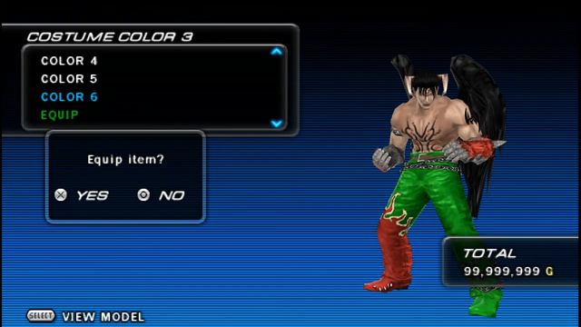 Tekken 6 Devil Jin Customization смотреть онлайн