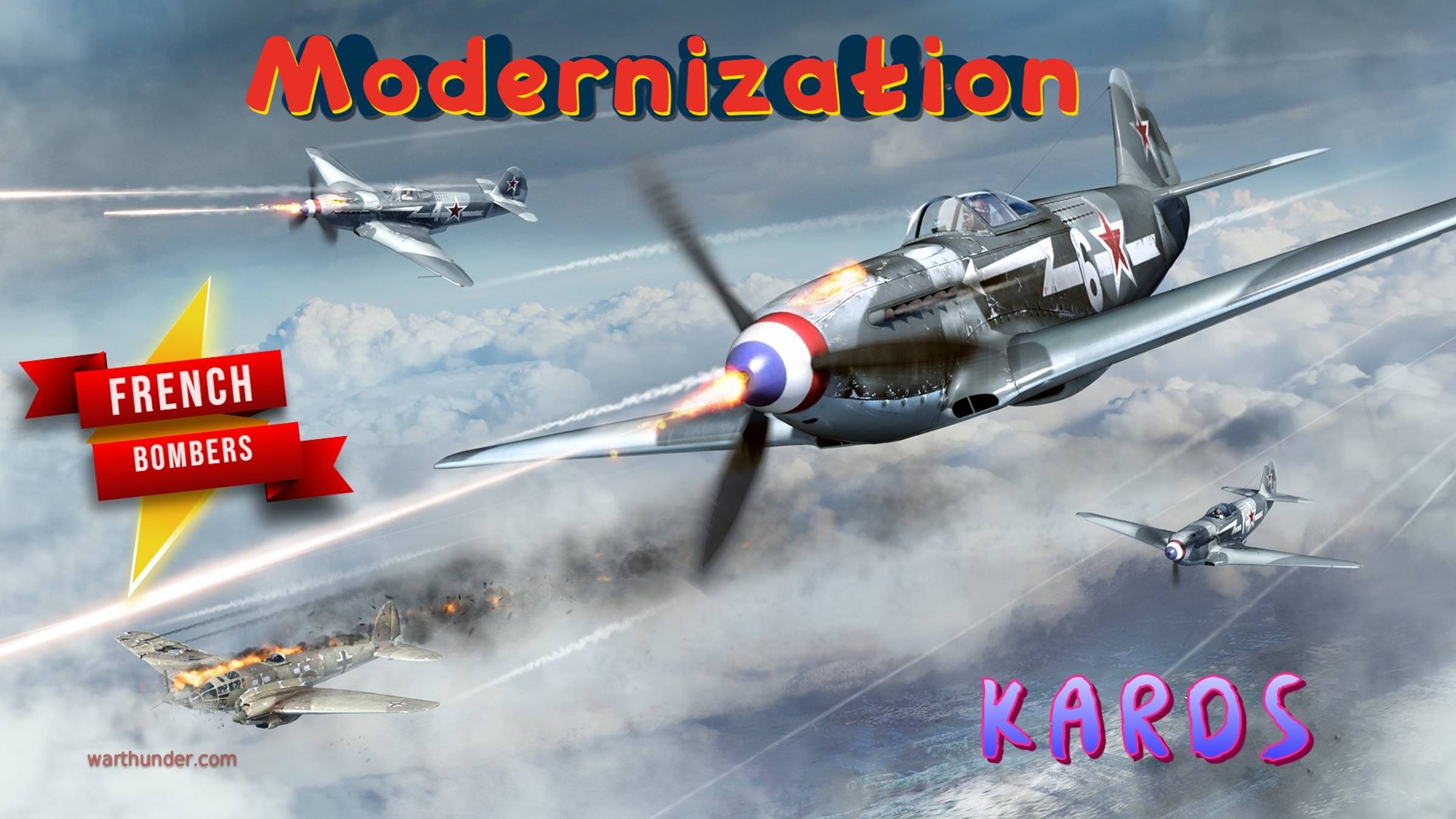 KARDS. French Bomber. Modernization