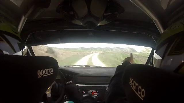 Rallye Circuito de Navarra // ONBOARD David Quijada - Dani Canelo // смотреть онлайн