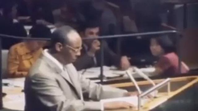H.E Mohamed Siad Barre Addresses At UN August Summit 1980s |   Former President And National Hero 🇸