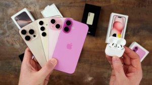 Распаковка 📱iPhone 16, 16 Pro и AirPods 4🔥. А еще Samsung S24 зачем то🤯