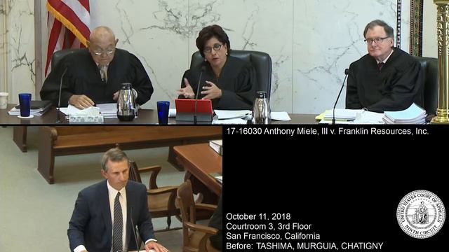 17-16030 Anthony Miele, III V. Franklin Resources, Inc.