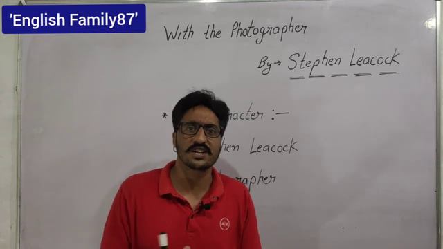 With The Photographer by Stephen Leacock | Summary in Punjabi by English Family87 смотреть онлайн