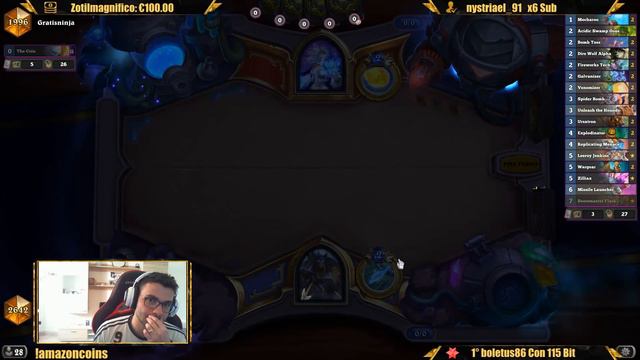 Bomb Mech Hunter Super aggressivo da non sottovalutare! | Hearthstone смотреть онлайн