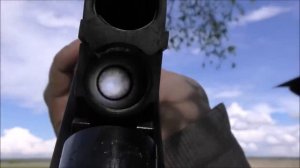 ТОЗ 34 СССР и ТОЗ 34 Россия 12 калибр , пулей с двух стволов !!!