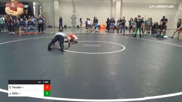 117 Lbs Round Of 16 Charissa Fauber Team Indiana Vs Jennifer Soto Team California