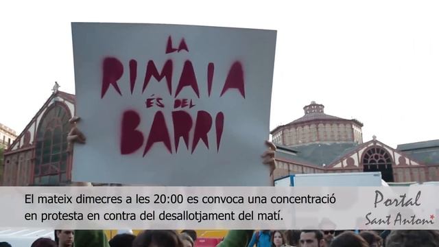 Reportatge del desallotjament de La Rimaia (9/5/2012 Barcelona) смотреть онлайн