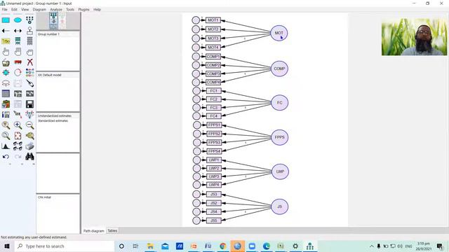 EFA model to CFA by using AMOS Software | How to construct CFA model from EFA (Manually & Plugging) смотреть онлайн