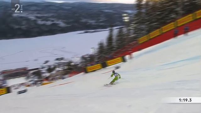 Stefan Hadalin Alpine skiing combined 2nd place Alpine World Ski Championships Äre 2019 смотреть онлайн