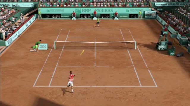 Rafael Nadal - Martin Kližan 4-6 6-3 6-3 6-3 | 2nd Round French Open 30.05.2013 Grand Slam Tennis2 смотреть онлайн