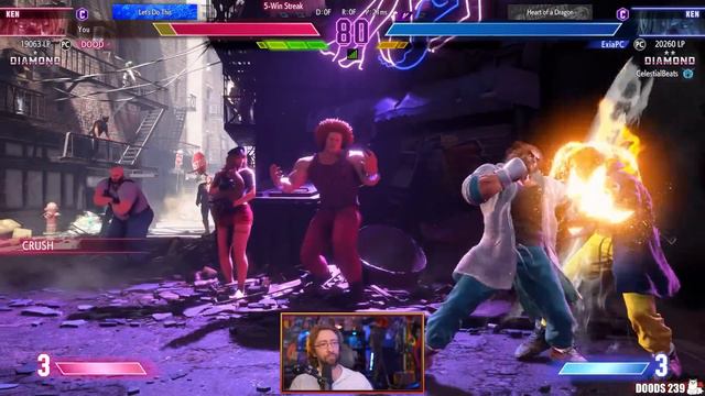 Diamond Rank Is HARD AS HELL! 'Road To MASTER RANK!' Street Fighter 6 Online