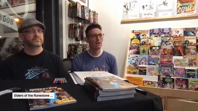 ELDERS OF THE RUNESTONE Signing with Robert Atkins / Quinn Johnson смотреть онлайн
