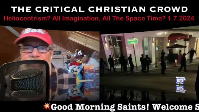 The Critical Christian Crowd LIVE! “Zero Aliens, Moon Burials”? 1.7.2024