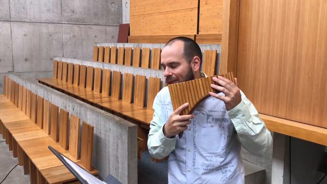 S. Nichifor: "Ave Maria" /// Stefan Stanciu, pan flute ; Hanna Seppänen, organ смотреть онлайн