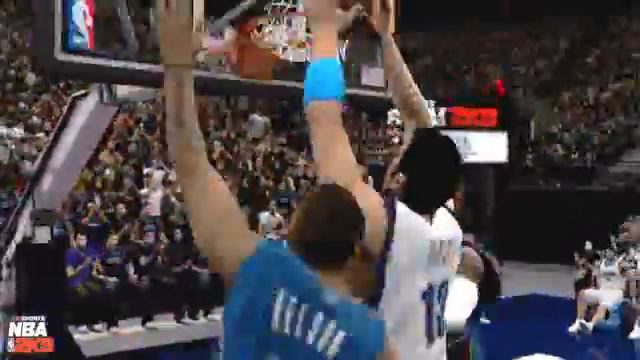 Mehmet Okur puts his nuts on Dwight Howard - NBA 2K9 OKP League смотреть онлайн