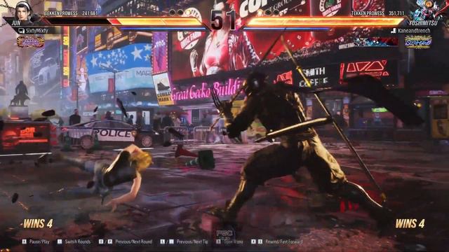This Is What Rank 1 YOSHIMITSU Looks Like in Tekken 8 | KaneAndTrench | Tekken 8 Ranked Match Repla смотреть онлайн