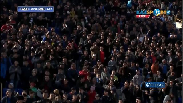 КПЛ-2017. 1 ТУР. ОРДАБАСЫ - АСТАНА 3:0 (А. ДИАКАТЕ) смотреть онлайн