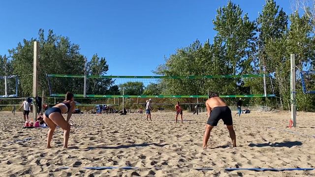 Alex Boeira / Jessica Bowmaster vs Adam/Erin #VixensClassic tournament - Game 1 - Pool Play (set 2) смотреть онлайн