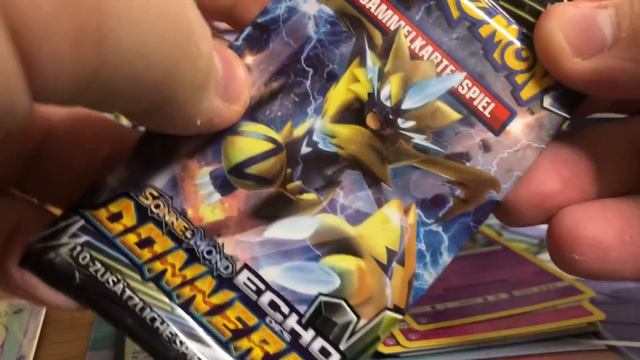 Krassestes Pokemon Booster Opening! (360 Echo des Donners Booster) Prt.1!!! смотреть онлайн