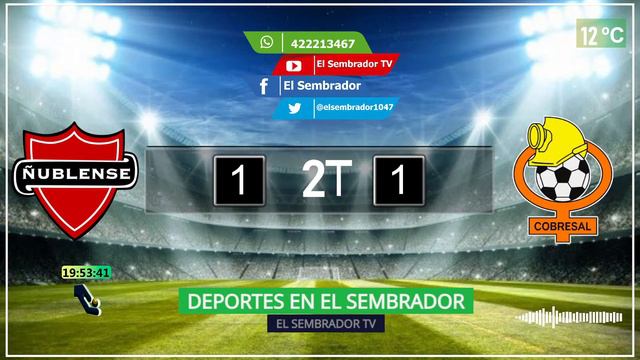 Deportes En El Sembrador - Ñublense V/S Cobresal