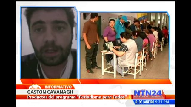 Gastón Cavanagh en NTN24 hablando sobre su acusación de espionaje en Venezuela смотреть онлайн