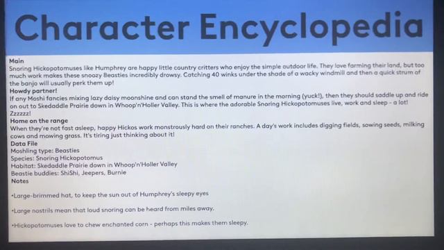 Moshi Monsters Biography #188 - Humphrey