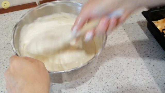 Шарлотка.  Простой рецепт