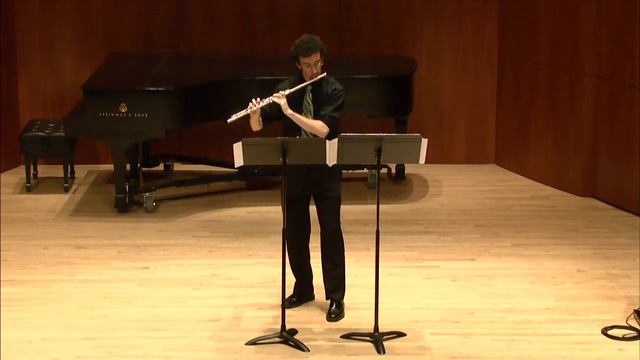 George Benjamin — "Flight" for solo flute смотреть онлайн