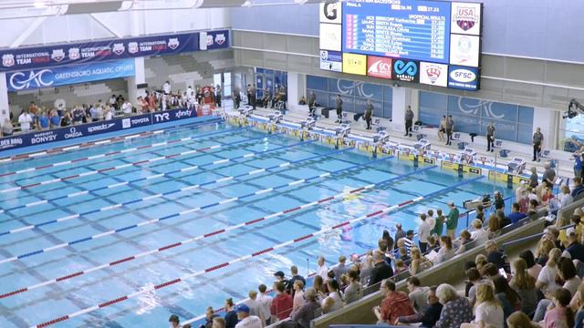 Katharine Berkoff Sets New American Record | 50 Backstroke | Phillips 66 International Team Trials