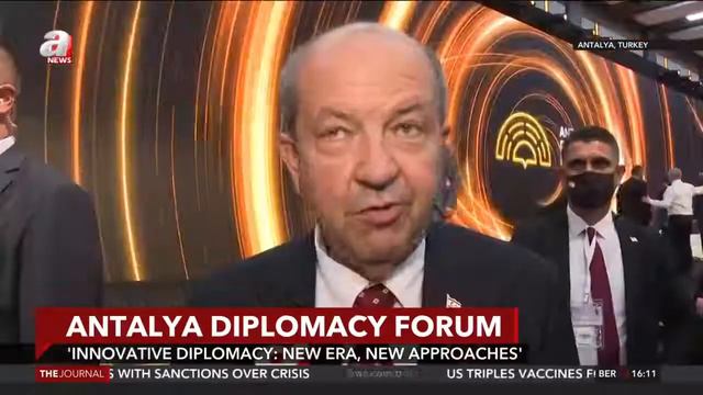 Anews Saida Zahidova's Interview With President Of Northern Cyprus Ersin Tatar