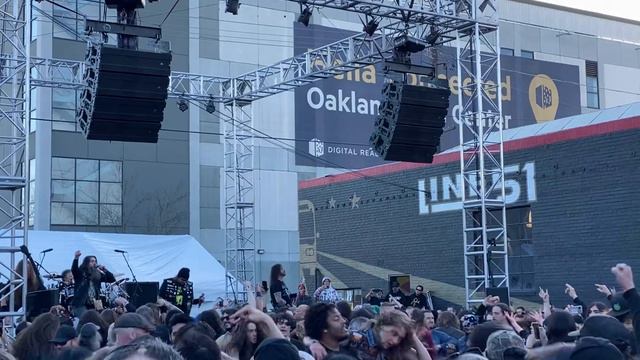 Exodus - A Lesson In Violence  - With Robb Flynn (live In Oakland 3/6/22)